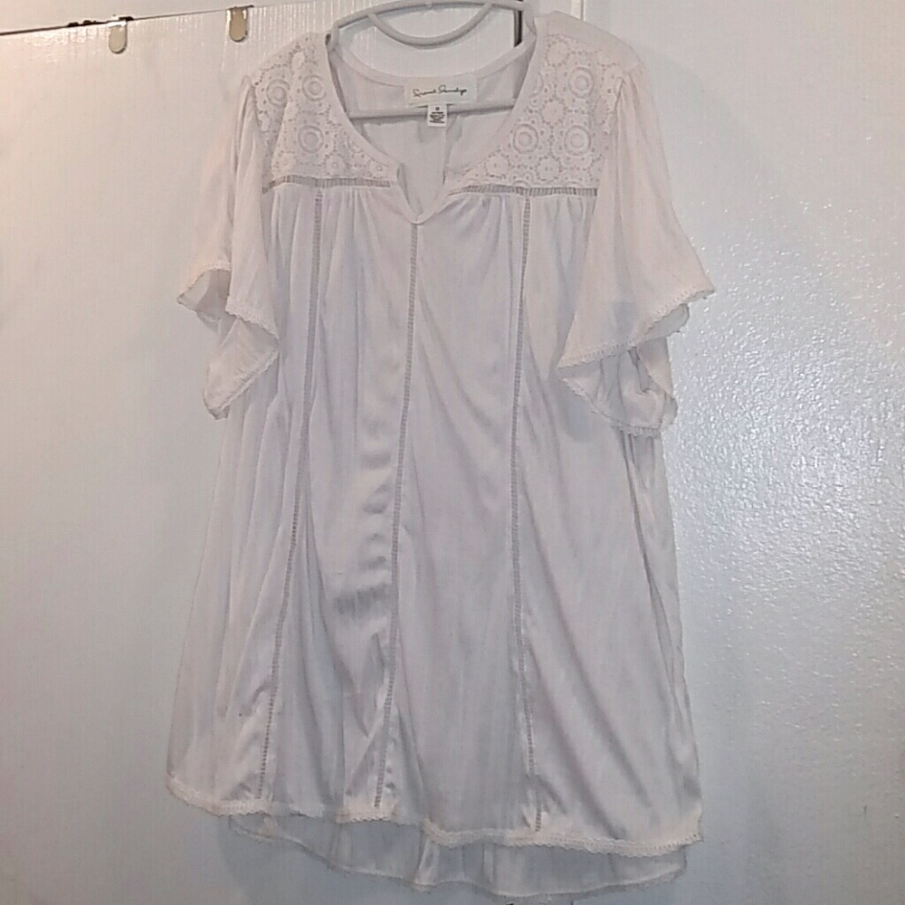French Laundry Off-White Blouse